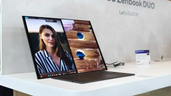 Asus ZenBook Duo (2026) refines dual-screen design and adds a bigger battery — Zdnet.com