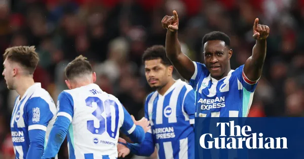 Brighton knock Manchester United out of FA Cup as Gruda and Welbeck score — I.guim.co.uk
