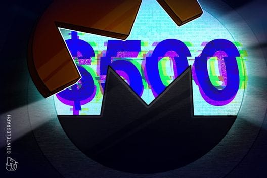 Monero tops $500 for first time since 2021 as Zcash faces leadership crisis — Images.cointelegraph.com