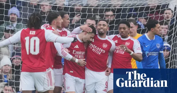 Martinelli hat-trick steers Arsenal past Portsmouth in FA Cup — I.guim.co.uk