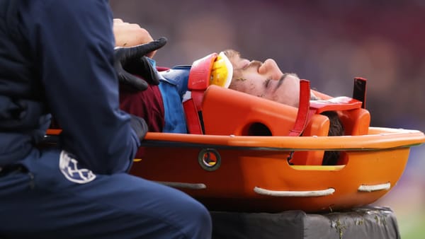 Mavropanos stretchered off with head injury in FA Cup tie against QPR — Assets.goal.com