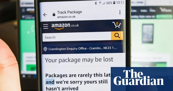 Amazon customer blocked from refund after phone marked ‘may be lost’ — I.guim.co.uk