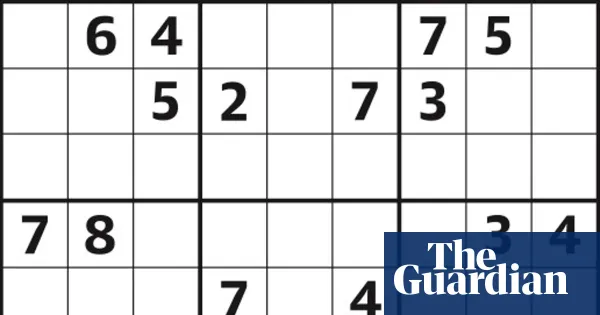 Sudoku 7,173 — medium puzzle — I.guim.co.uk
