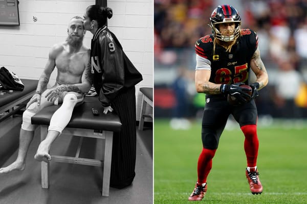 George Kittle Tears Achilles in 49ers' Wild Card Win, Says 'Football Sucks Sometimes' — People.com