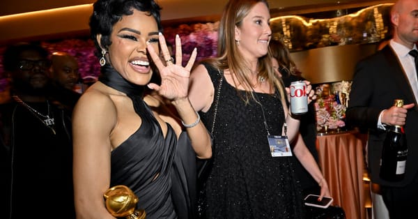 Teyana Taylor posed for photos as stars scattered to Golden Globes after‑parties in L.A. — Static01.nyt.com