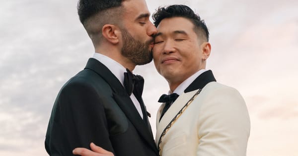 Joel Kim Booster and John Michael Sudsina marry at San Francisco Exploratorium — Static01.nyt.com