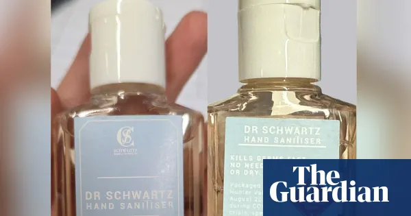 Guest hospitalised after ingesting recalled Dr Schwartz hand sanitiser — I.guim.co.uk