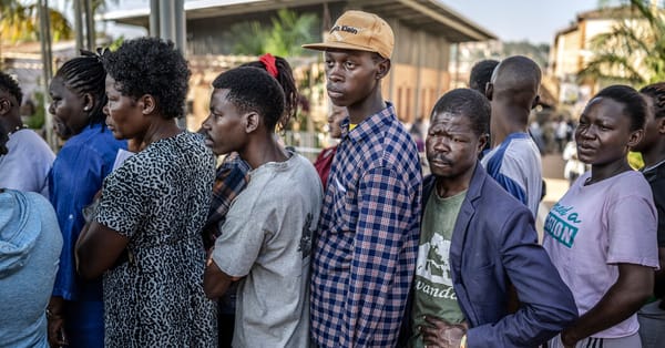 Ugandans vote despite internet blackout and biometric machine failures — Static01.nyt.com