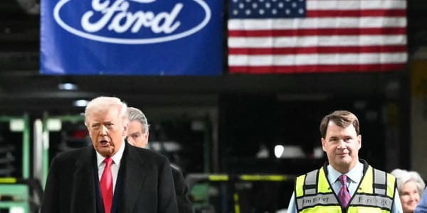 Ford suspends worker who heckled Trump during plant tour — I.insider.com