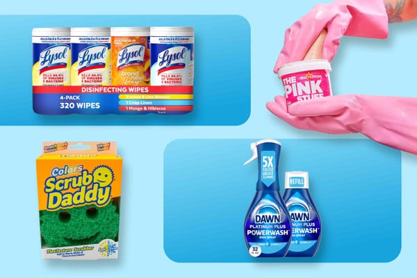 Amazon sells cleaning essentials under $10, including Scrub Daddy and The Pink Stuff — People.com