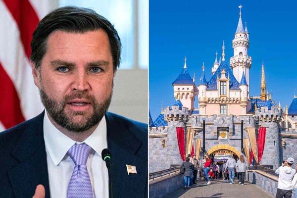 Man charged after allegedly threatening Vice President Vance at Disneyland — People.com