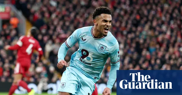 Burnley draw 1-1 at Anfield after Edwards equaliser as Szoboszlai misses penalty — I.guim.co.uk