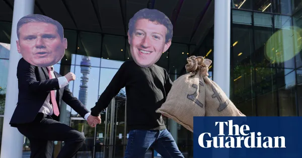 Tech firms met UK ministers far more often than child safety groups, analysis finds — I.guim.co.uk