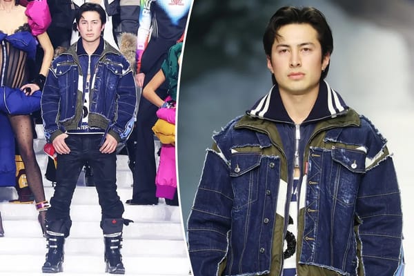 Hudson Williams opens Dsquared2 show in Milan with snow-covered runway debut — Pagesix.com
