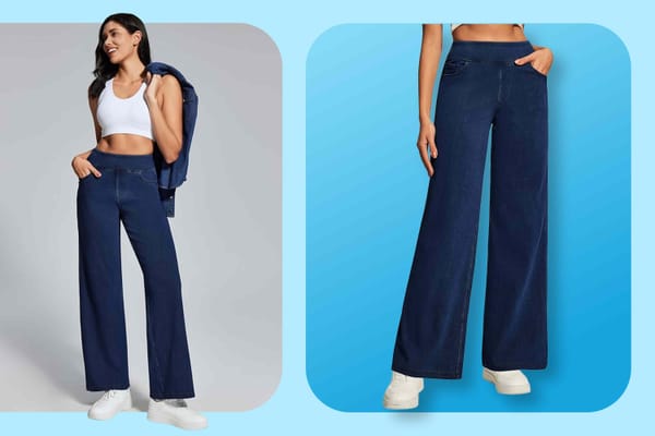 Editor spotlights budget sweatpant jeans on Amazon, including a $35 Heathyoga pair — People.com
