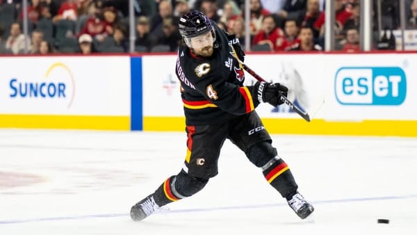 Golden Knights acquire Rasmus Andersson from Flames for picks and players — Sportshub.cbsistatic.com