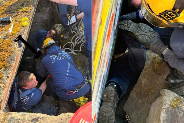 Man in critical condition after being rescued from crevice near University of Oregon — People.com