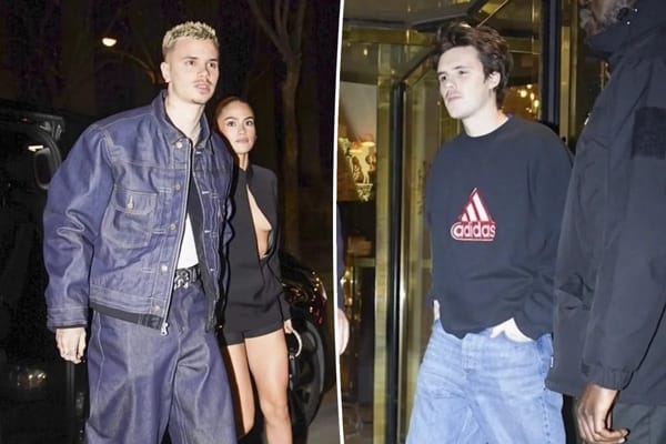 Romeo and Cruz Beckham spotted on double date in Paris amid family dispute — Pagesix.com