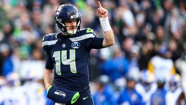 Seahawks lead Rams 17-13 at halftime of NFC Championship at Lumen Field — Sportshub.cbsistatic.com