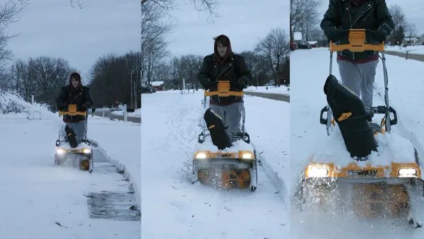 ZDNET reviewer finds DeWalt 60V Max electric snow blower a capable alternative to gas model — Zdnet.com