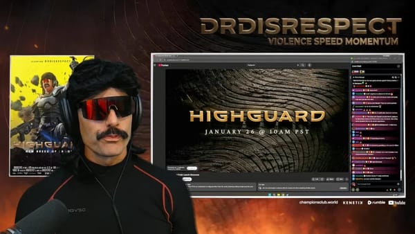 Dr Disrespect’s claim of attending Highguard preview is disputed by organizer — Kotaku.com
