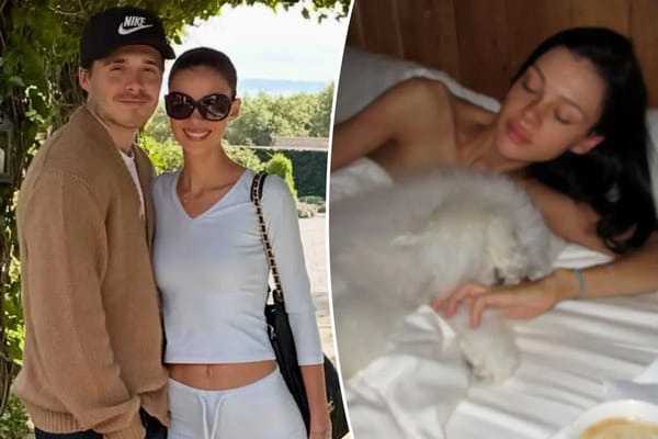 Brooklyn Beckham posts photo of Nicola Peltz in bed amid family feud — Pagesix.com