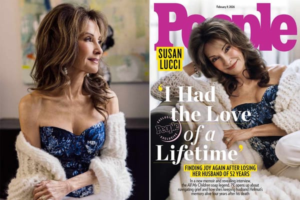 Susan Luucci on losing husband Helmut Huber after 52 years and 'looking for joy' — People.com