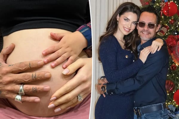 Marc Anthony, 57, and wife Nadia Ferreira expect second child together — his eighth — Pagesix.com