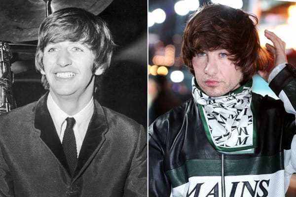 Barry Keoghan debuts Ringo Starr-style mop-top at London screening — People.com