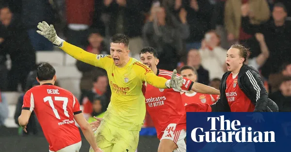 Trubin’s 98th‑minute header sends Benfica into Champions League playoffs — I.guim.co.uk
