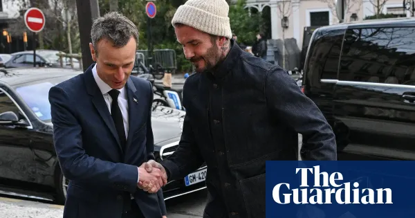 David Beckham’s Paris appearance prompts talk of a ‘clapback costume’ — I.guim.co.uk