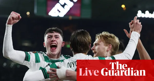 Europa League matchday 8: Forest win, Celtic thrash Utrecht, Porto draw with Rangers — I.guim.co.uk