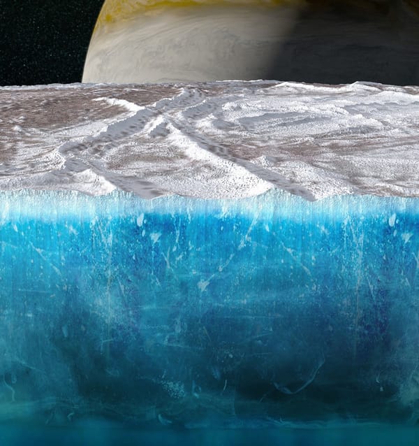 Artist’s concept shows shallow imperfections in Europa’s ice shell — Assets.science.nasa.gov