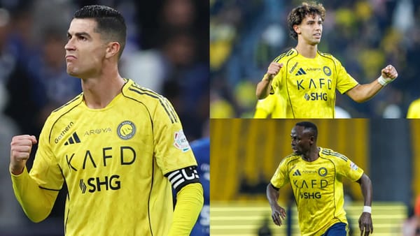 Ronaldo and Joao Felix star as Al-Nassr beat Al-Kholood to move within three points — Assets.goal.com