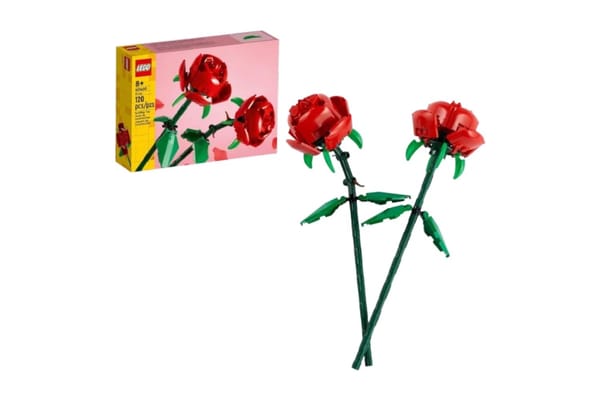 LEGO Roses drop under $10 on Amazon — two 10 in. stems, 120-piece set — Kotaku.com