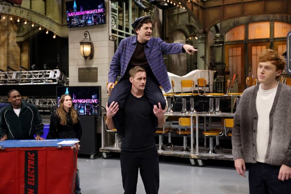 Stellan Skarsgård made two cameos on Alexander Skarsgård’s SNL debut — Nbc.com