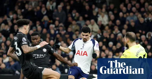 Guardiola criticises referee after Manchester City draw at Tottenham — I.guim.co.uk