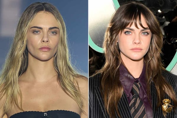 Cara Delevingne debuts shaggy brunette 'new hair' at Wuthering Heights, Pre‑Grammys — People.com