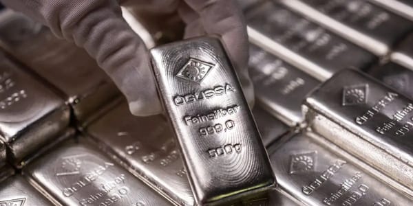Silver drops sharply, erasing two days of gains amid market rotation — i.insider.com