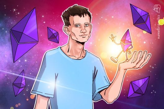 Vitalik Buterin Sells Nearly 3,000 ETH in Series of Small Onchain Swaps — images.cointelegraph.com