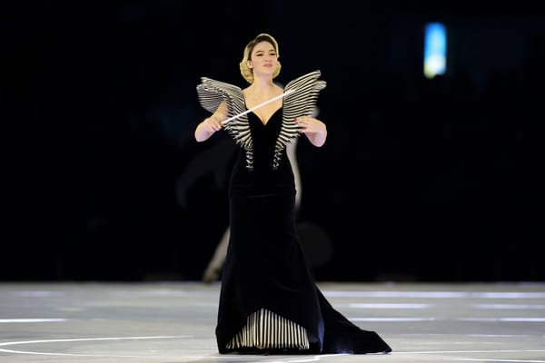 Matilda De Angelis at the Milan Cortina Opening Ceremony — Nbc