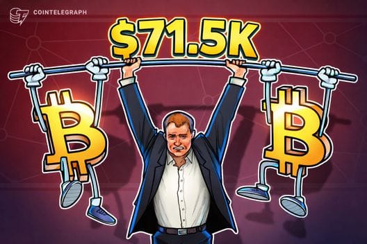 Bitcoin Reclaims $71K, But How Long Will It Hold? — Cointelegraph.com News