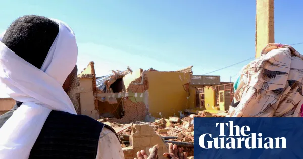 RSF drone attack kills 24 fleeing families in central Sudan — World news | The Guardian