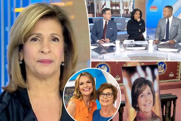 Hoda Kotb returns to 'Today' in emotional segment on Nancy Guthrie disappearance — Pagesix