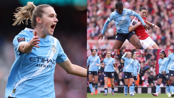 Man City women lose 1-0 to Arsenal as 13-match winning run ends — Goal