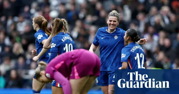 WSL roundup: Chelsea back on track at Spurs as Madonna watches — Football | The Guardian