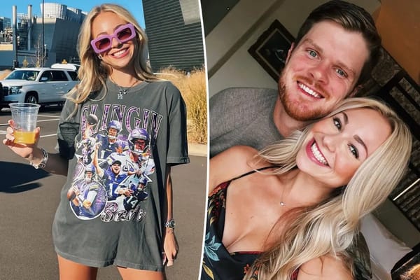 Who is Seahawks QB Sam Darnold's fiancée Katie Hoofnagle? — Pagesix