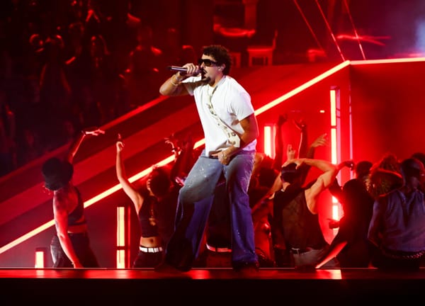 Bad Bunny stuns during Super Bowl halftime show — Mashable