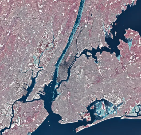 Icy Hudson River — NASA Science