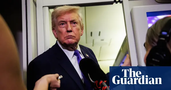 Trump threatens to block Gordie Howe bridge amid spat with Canada — World news | The Guardian